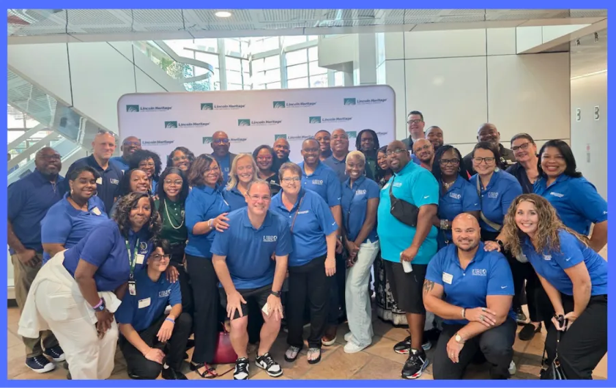Chambers Group agents at a company event