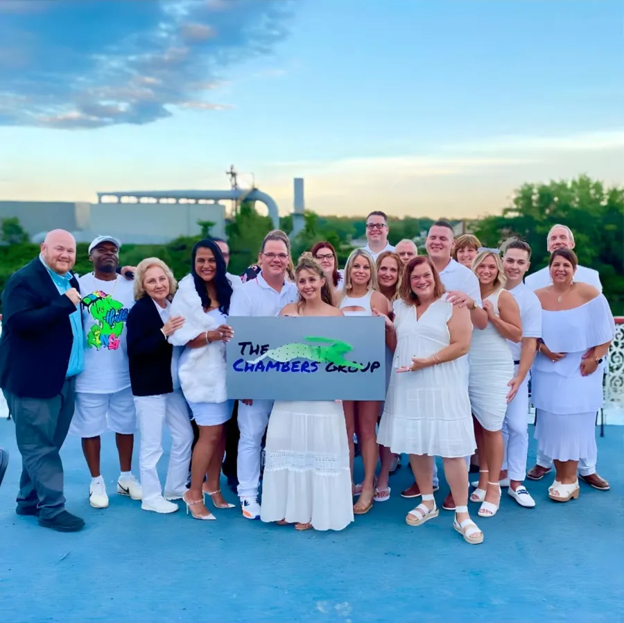 The Chambers Group team together at an event